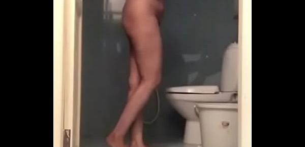  Hidden camera - sexy Indian milf taking a shower